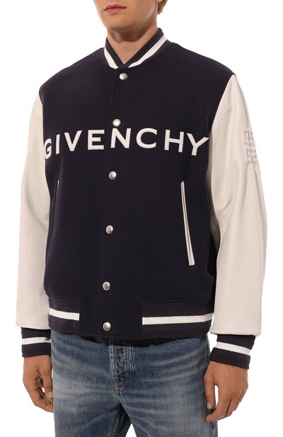 Комбинированный бомбер GIVENCHY, арт. BM011S6Y16, фото 3