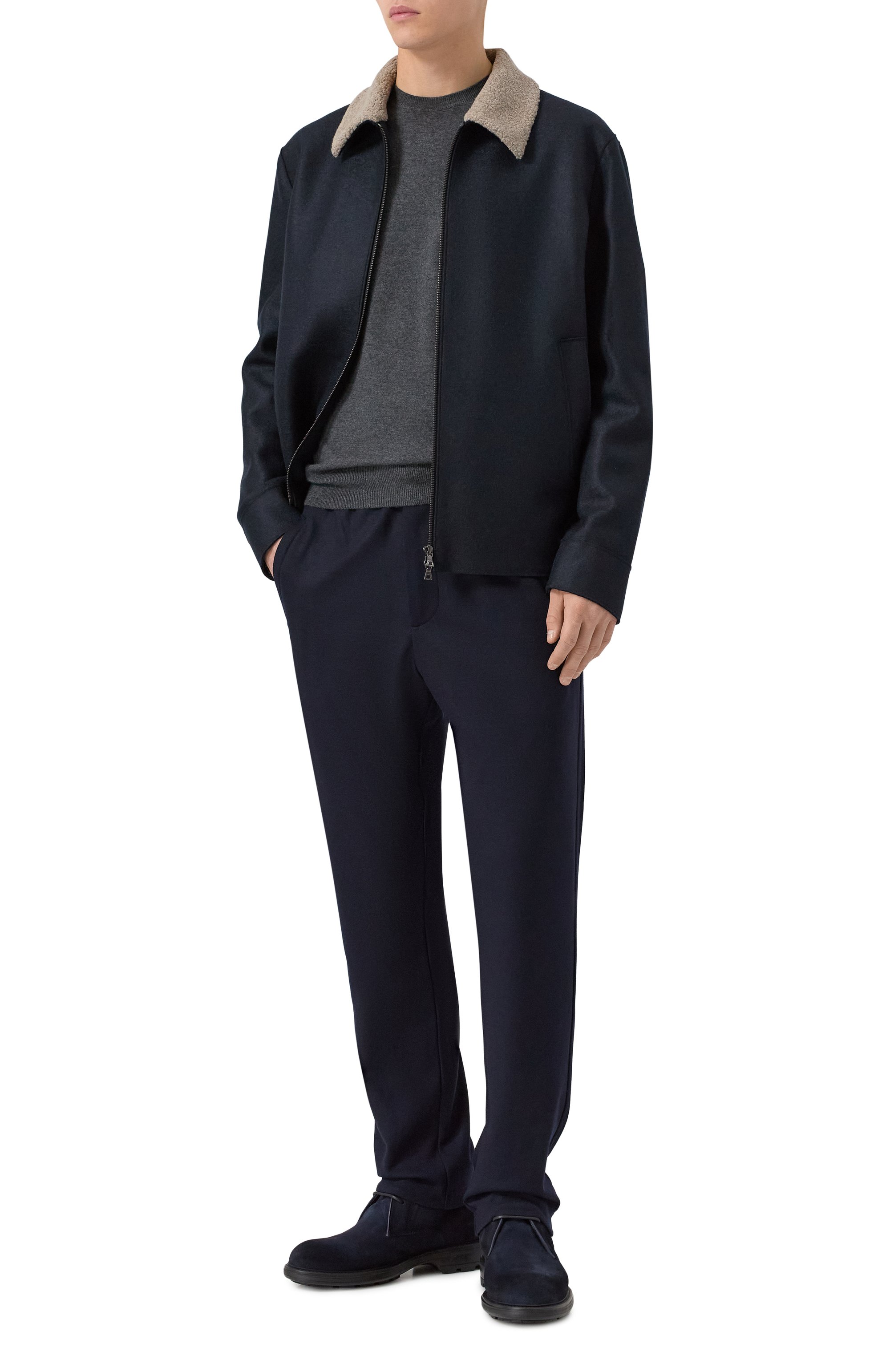 Шерстяной джемпер CORNELIANI, арт. 26M500-2625100, фото 2