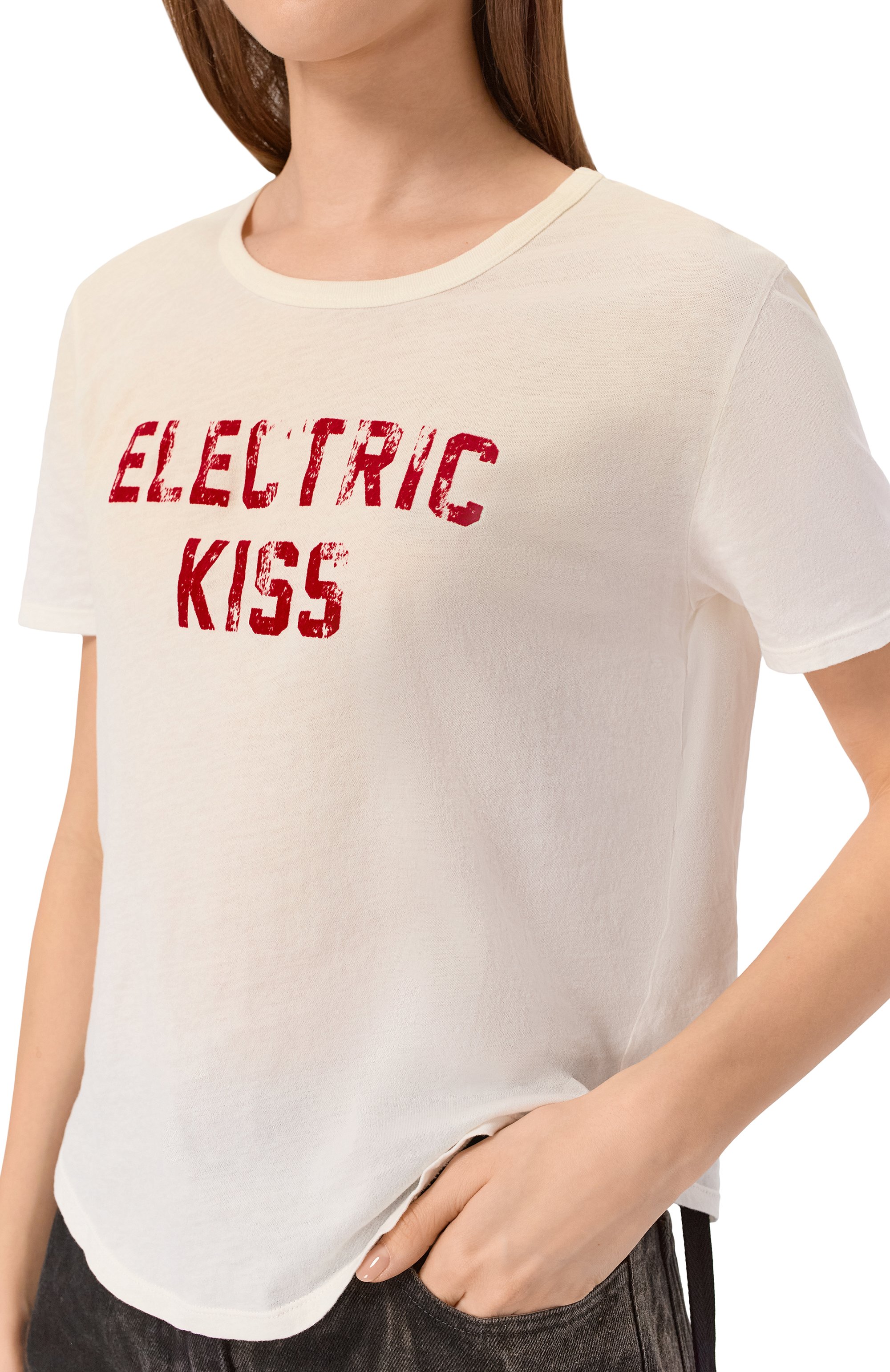 Хлопковая футболка ANN DEMEULEMEESTER, арт. B0013923/FA740, фото 5