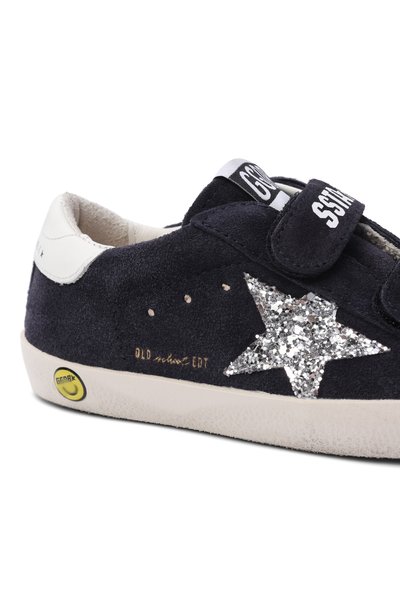 Замшевые кеды old school GOLDEN GOOSE DELUXE BRAND, арт. GYF00111.F008034, фото 5