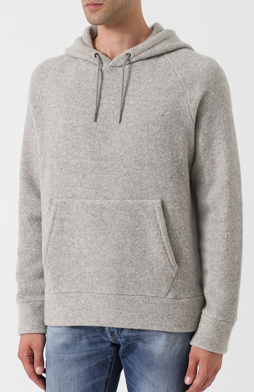 Хлопковое худи из смеси хлопка и шелка RALPH LAUREN, арт. 790703824, фото 3