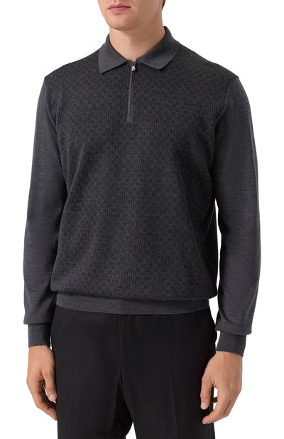 Шерстяное поло CORNELIANI, арт. 26M50L-2625194, фото 3