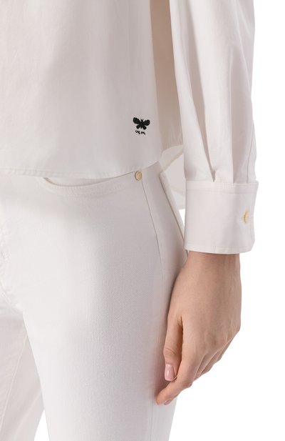 Хлопковая рубашка WEEKEND MAX MARA, арт. AURE0, фото 5