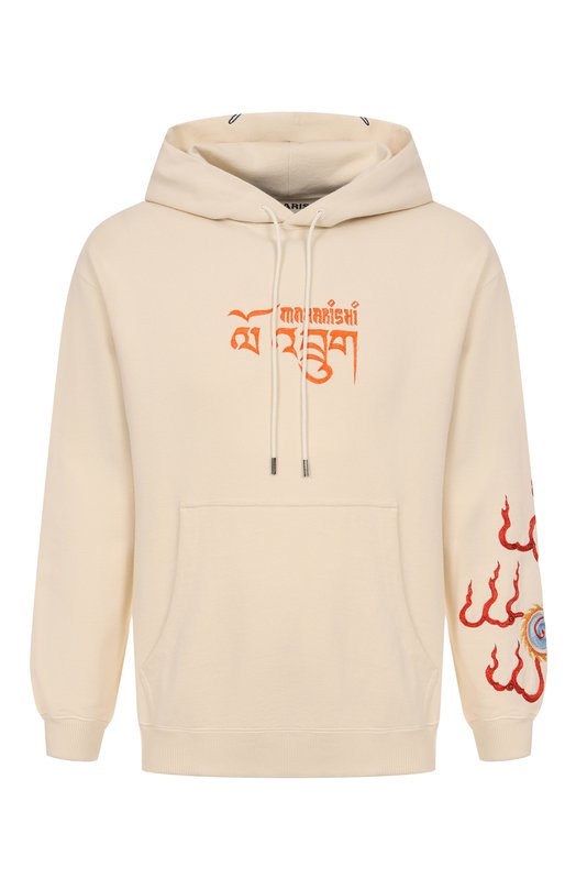 

Хлопковое худи Maharishi, Бежевый