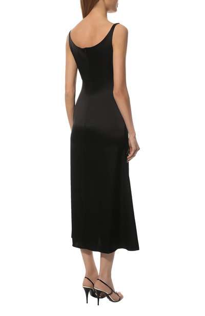 Платье DAVID KOMA черного цвета по цене 179500 руб., арт. R22DK37D, фото 4 Платье DAVID KOMA, арт. R22DK37D, фото 4