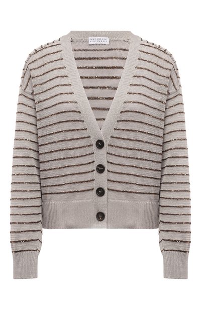 Женский хлопковый кардиган BRUNELLO CUCINELLI, арт. M7876B1330