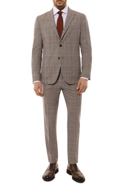 Мужской шерстяной костюм BOGLIOLI, арт. N1302E/FB4102_SET