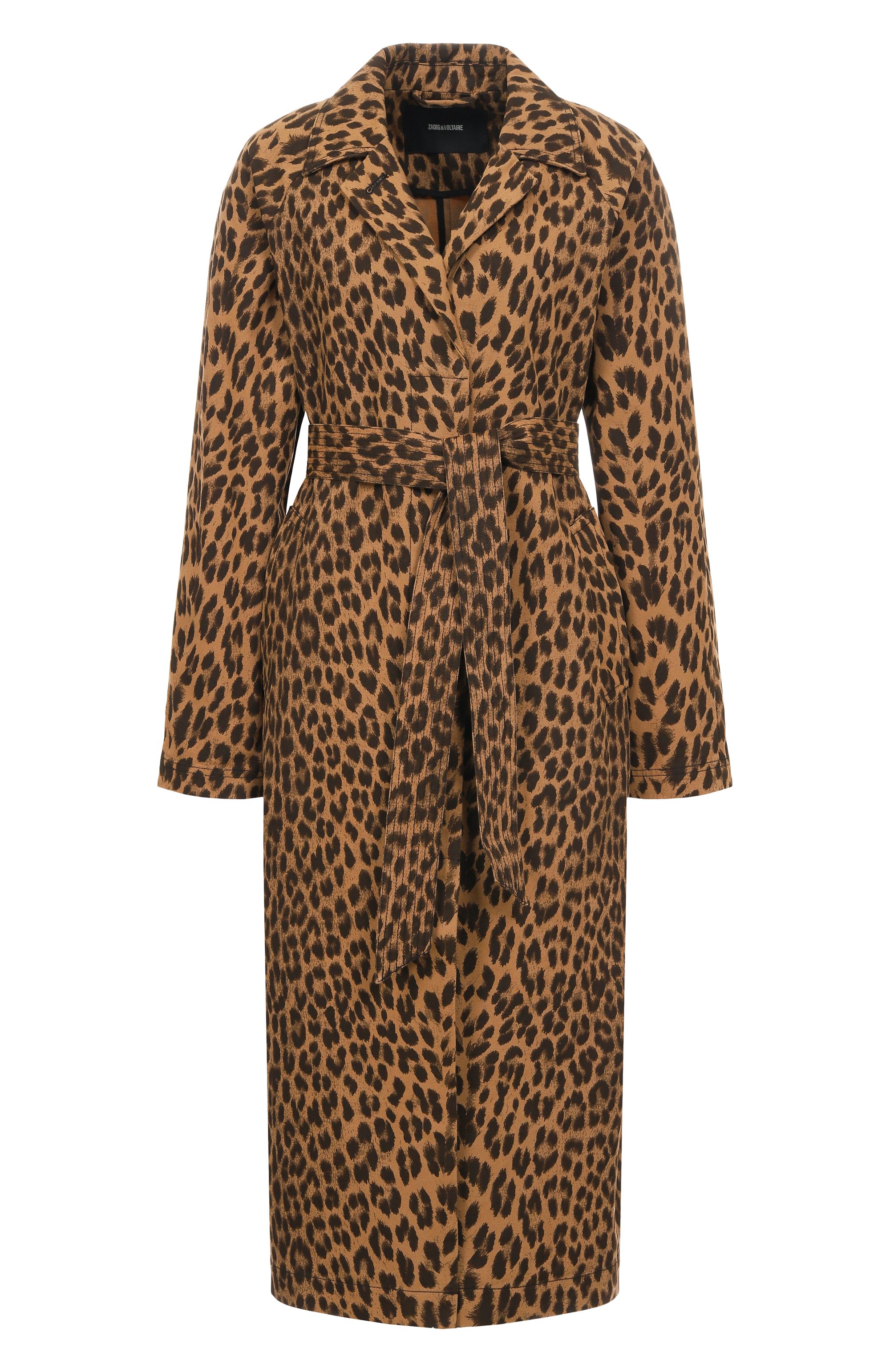 Хлопковое пальто ZADIG AND VOLTAIRE, арт. WWC001714, фото 1