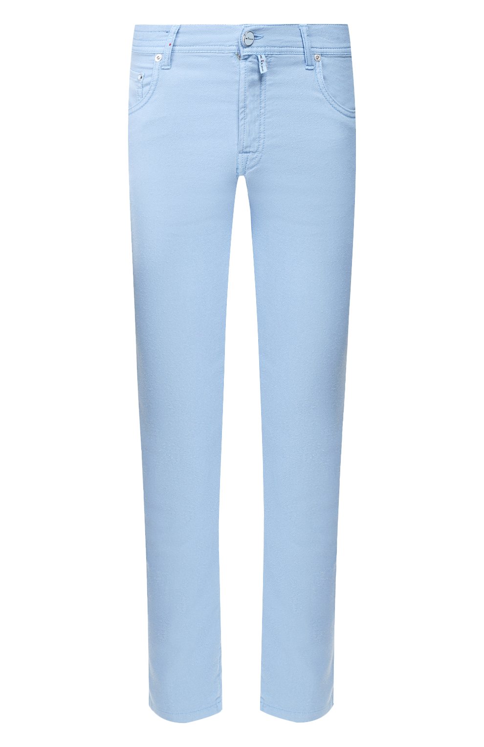 Брюки KITON голубого цвета по цене 109000 руб., арт. UPNJSJ07S73, фото 1 Брюки KITON, арт. UPNJSJ07S73, фото 1