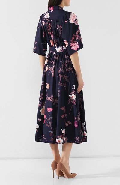 Хлопковое платье DRIES VAN NOTEN, арт. 192-31017-8007, фото 4