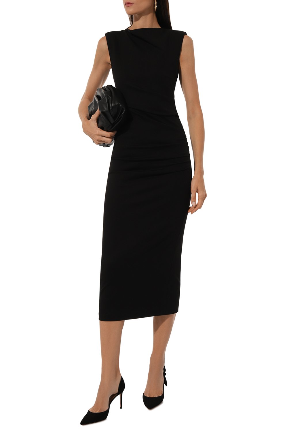 Замшевые туфли very bow tie 85 AQUAZZURA, арт. VBTMIDP0-SUE-000, фото 2