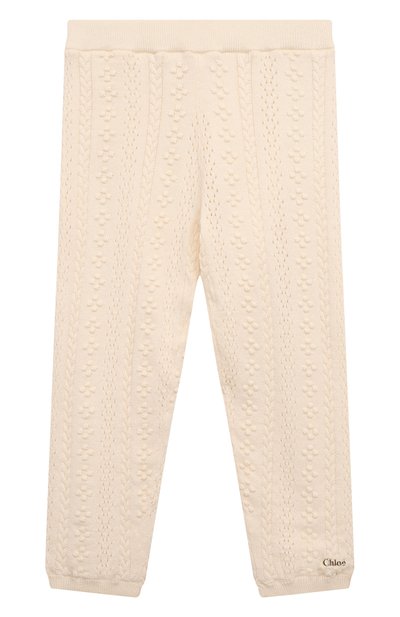 Джоггеры из хлопка и шерсти CHLOÉ, арт. C20227., фото 1