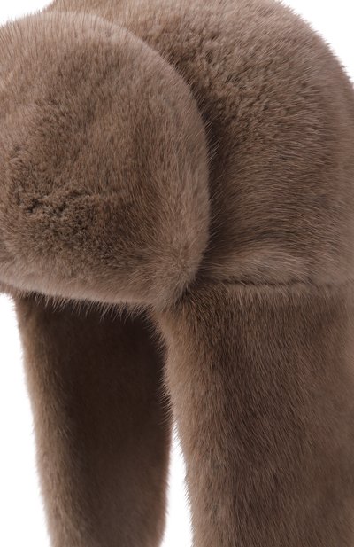 Меховая шапка-ушанка из норки VICTORIA KUSENKOVA, арт. 321900033227, фото 3