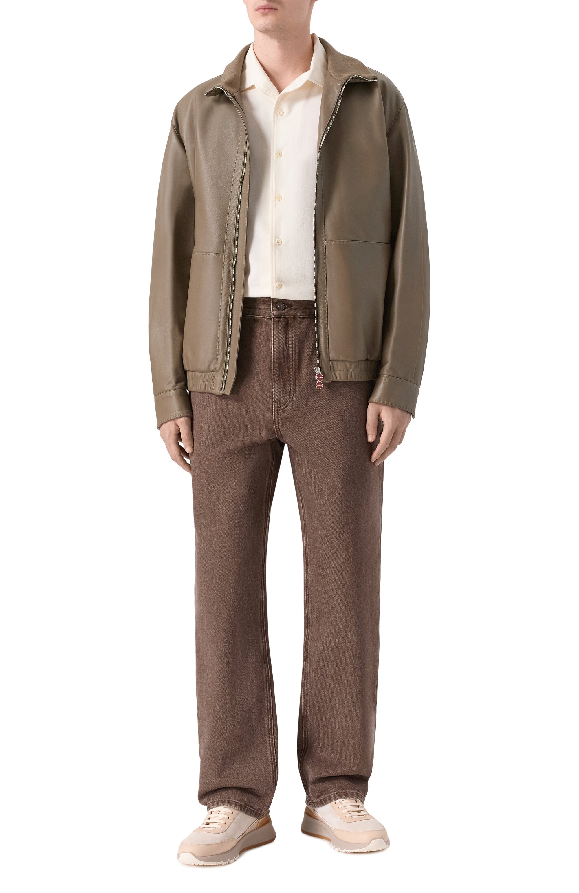 Рубашка из хлопка и шерсти 12 STOREEZ, арт. 135616, фото 2