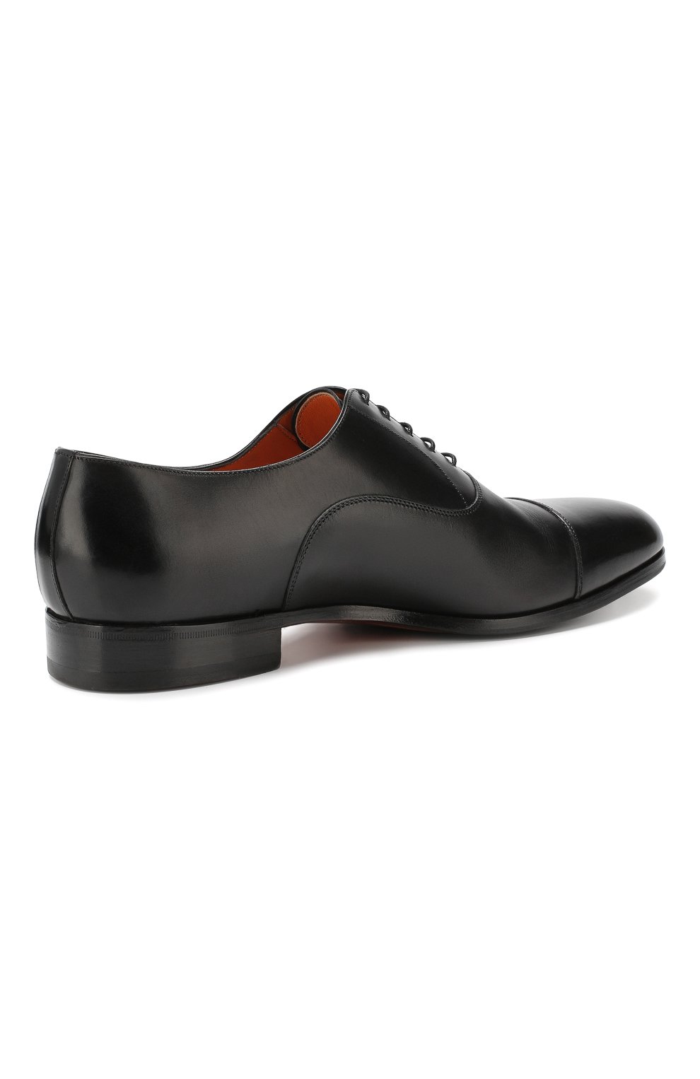 Кожаные оксфорды SANTONI, арт. MCKE14285JJ1I0BRN01, фото 4