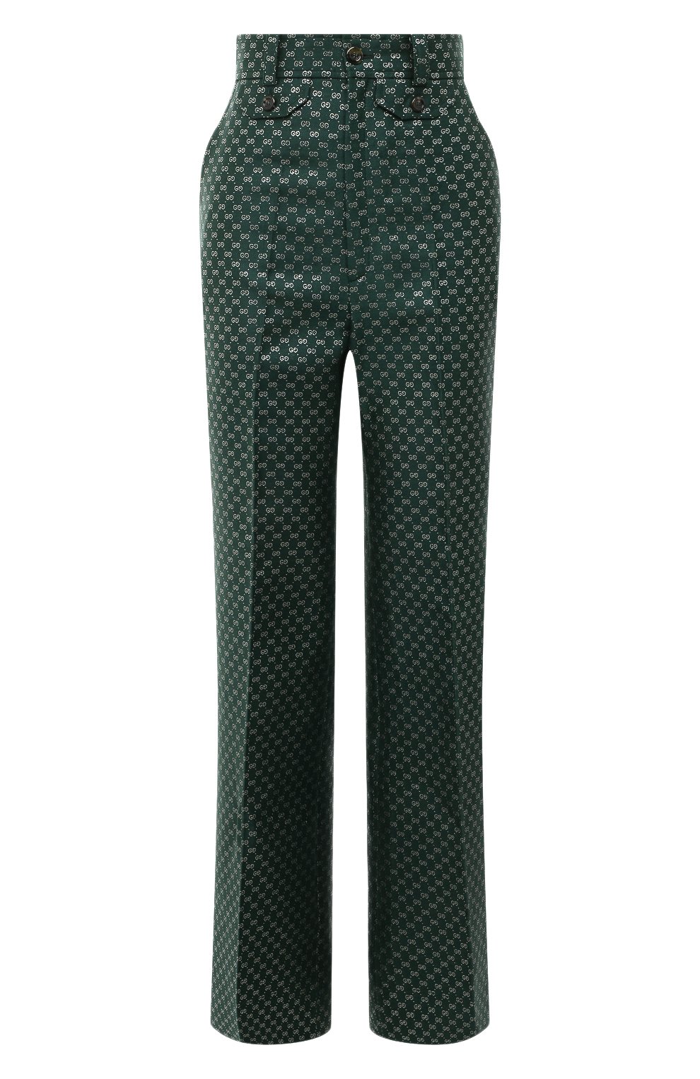 Брюки изо льна и хлопка GUCCI, арт. 657793 ZAGLX, фото 1