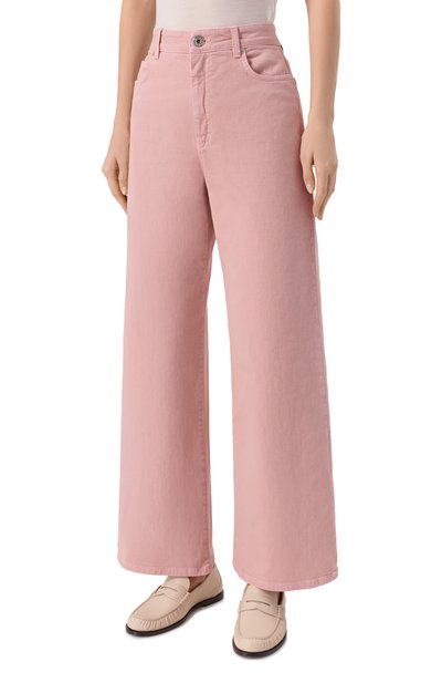 Джинсы medina WEEKEND MAX MARA розового цвета по цене 22300 руб., арт. WKDMEDINA, фото 3 Джинсы medina WEEKEND MAX MARA, арт. WKDMEDINA, фото 3