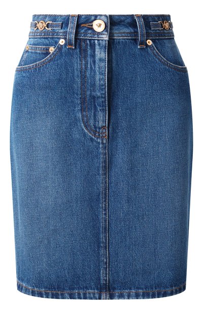 Женская джинсовая юбка VERSACE, арт. 1015059/1A07079