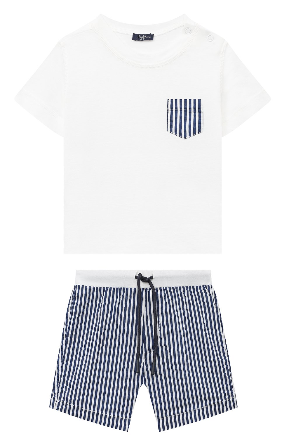 Комплект из футболки и шорт IL GUFO, арт. P23DP348C6037/12M-18M, фото 1