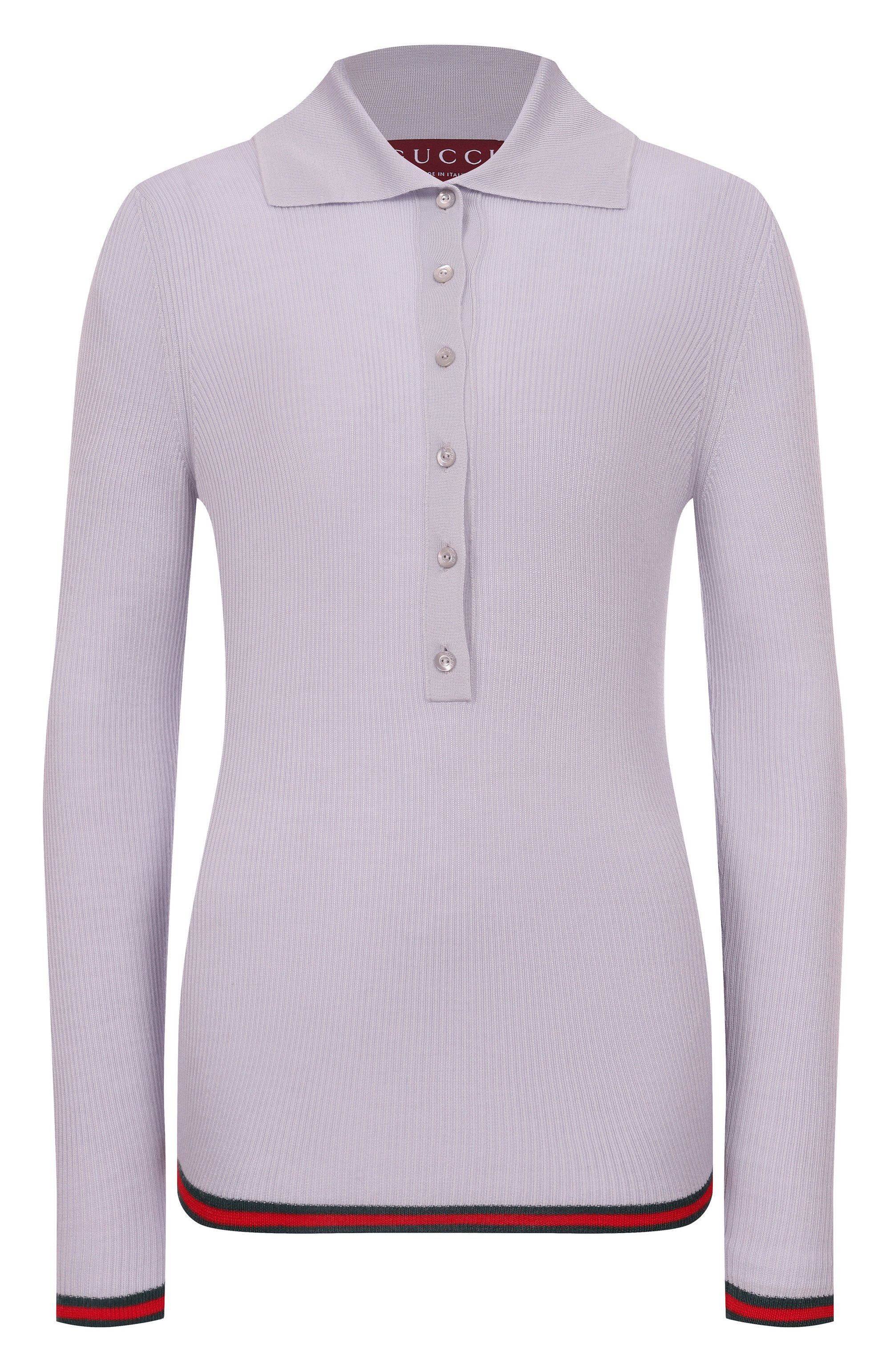 Поло из кашемира и шелка GUCCI, арт. 810315/XKD8J, фото 1