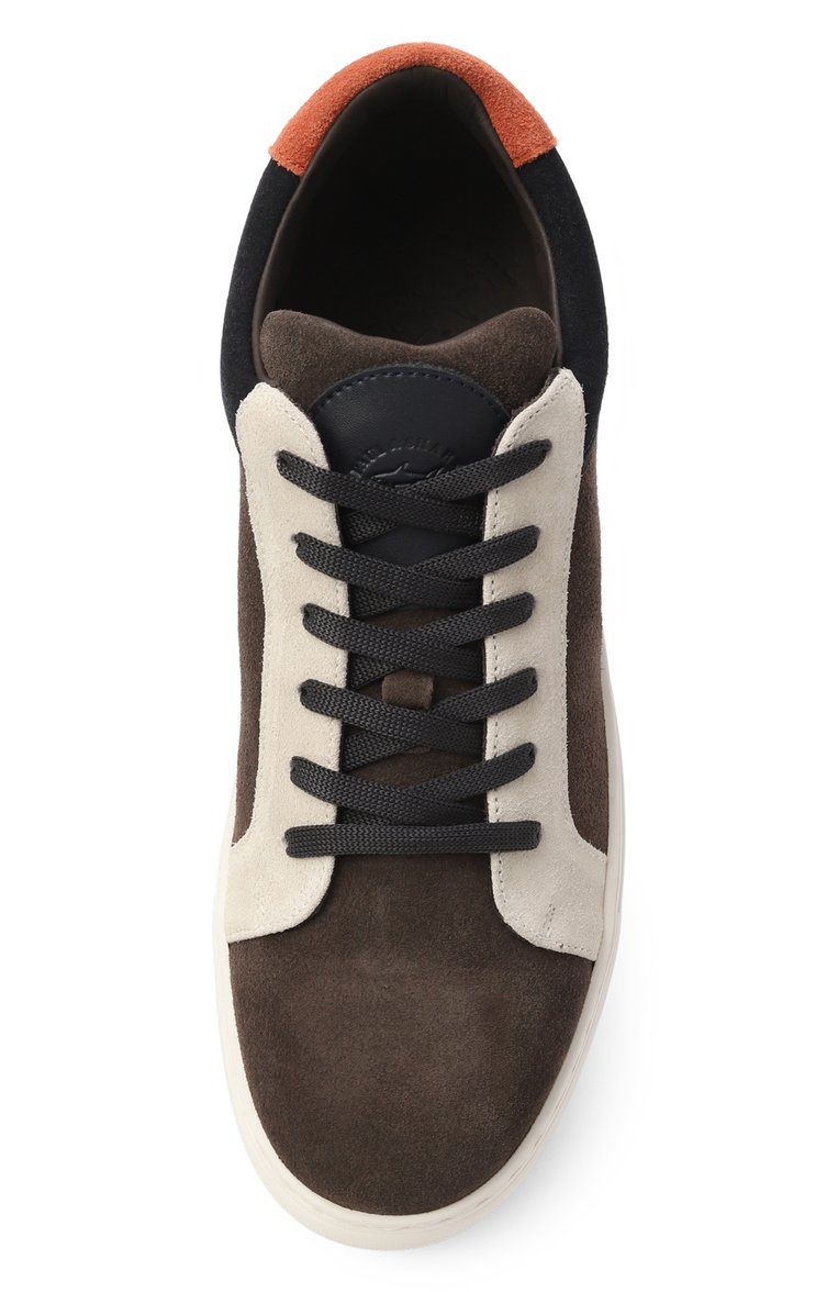 Замшевые кеды PAUL&SHARK, арт. 13318011, фото 4