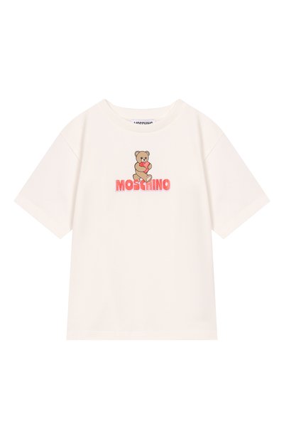 Хлопковая футболка MOSCHINO, арт. HDM074/LBA00