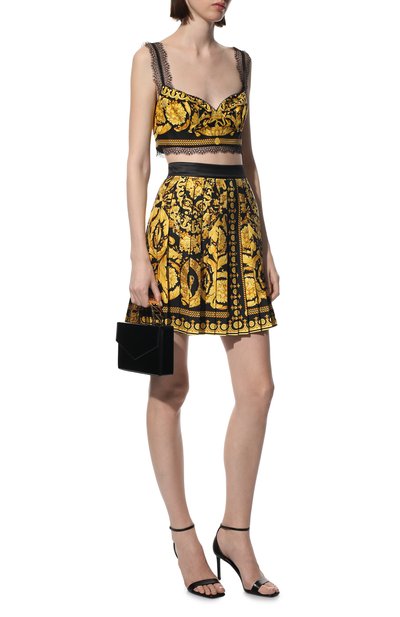 Шелковая юбка VERSACE, арт. 1004222/1A03068, фото 2