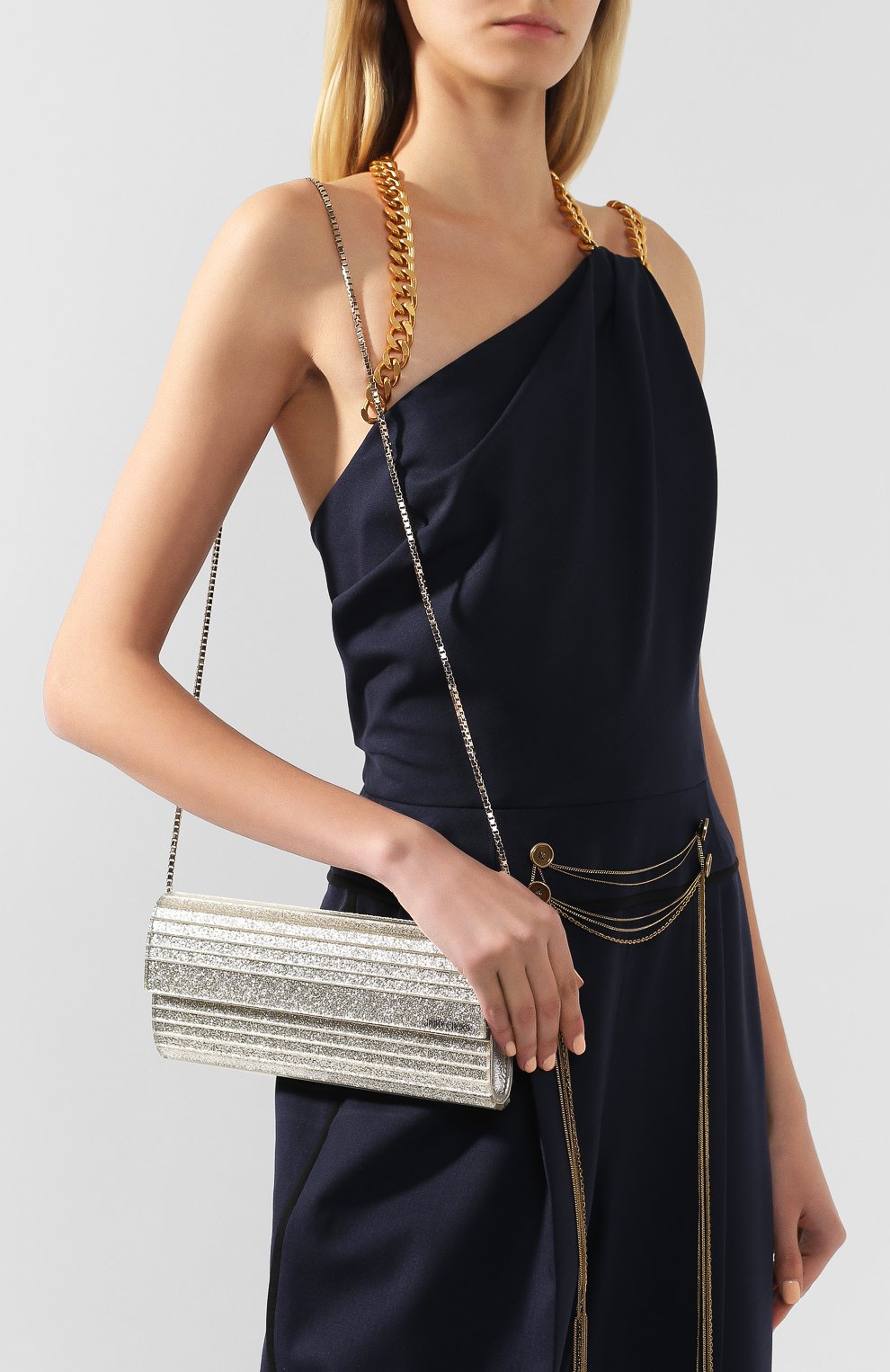 Клатч sweetie с глиттером JIMMY CHOO, арт. SWEETIE/GAC, фото 5