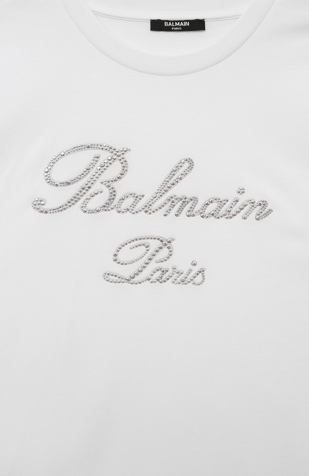 Хлопковая футболка BALMAIN, арт. BV8Q51, фото 3