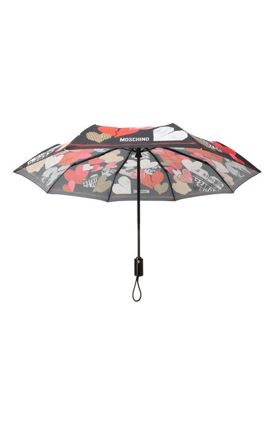 Складной зонт MOSCHINO черного цвета по цене 14300 руб., арт. 8946-0PENCL0SEA, фото 3 Складной зонт MOSCHINO, арт. 8946-0PENCL0SEA, фото 3