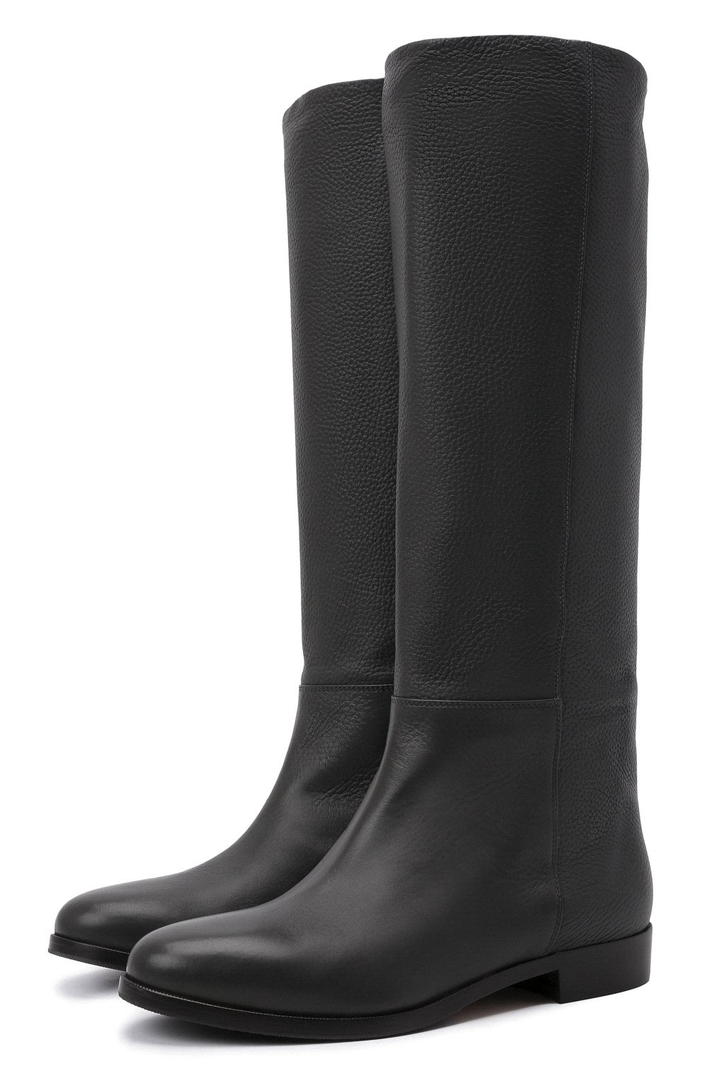 Кожаные сапоги KITON, арт. D52801X04R81, фото 1