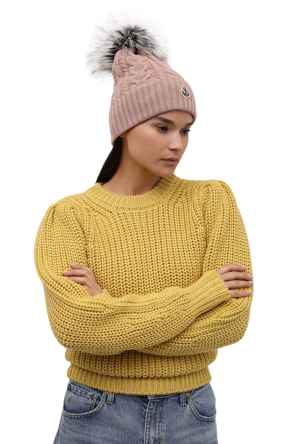 Шапка из шерсти и кашемира MONCLER, арт. G2-093-9Z703-01-A9328, фото 2