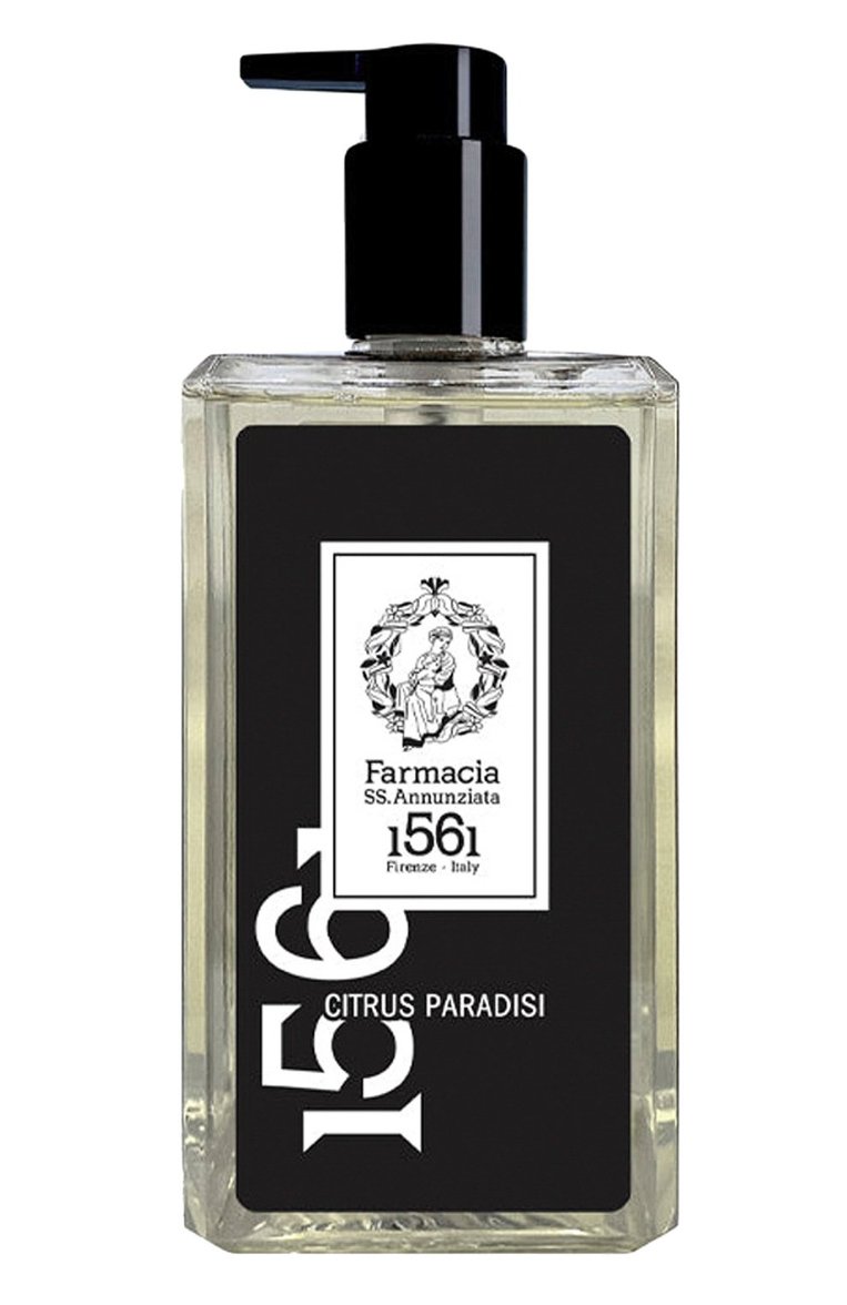 Парфюмированный гель для душа citrus paradisi (500ml) FARMACIA.SS ANNUNZIATA 1561 бесцветного цвета, арт. 8032779258537 | Фото 1 (Нос: Не проставлено; Региональные ограничения белый список (Axapta Mercury): Не проставлено; Тип продукта: Гели; Назначение: Для тела; Косметика кросс-кт: Уход У)