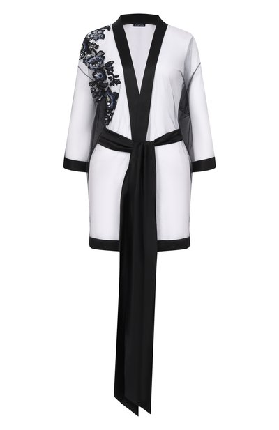 Женский шелковый халат CARINE GILSON, арт. SO0928TI