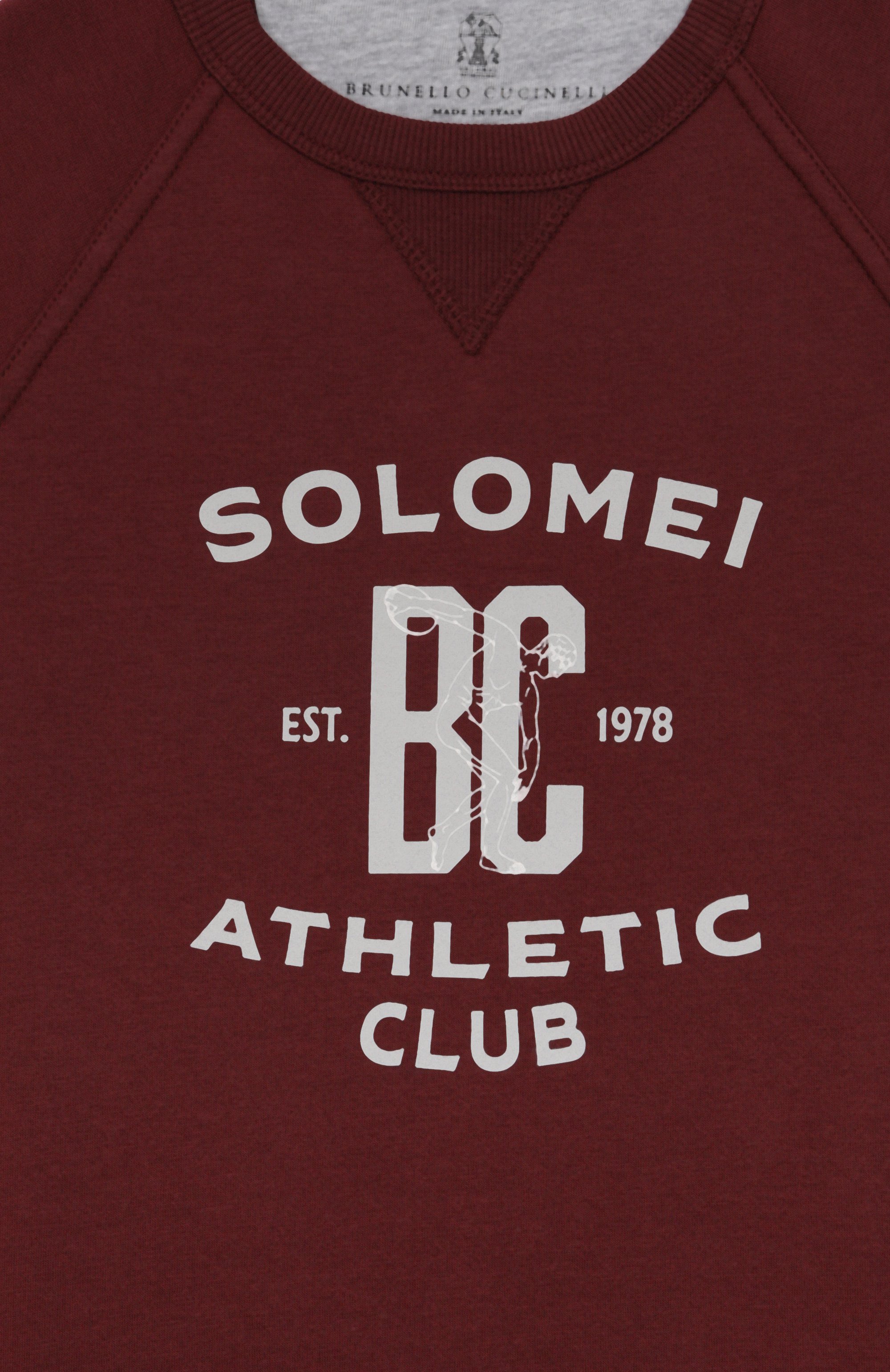 Хлопковый свитшот BRUNELLO CUCINELLI, арт. BW863E193A, фото 3