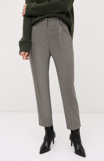 Шерстяные брюки BRUNELLO CUCINELLI, арт. MG454P7445, фото 3