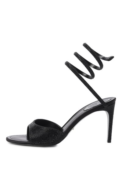 Текстильные босоножки audrey 80 RENE CAOVILLA, арт. C12608-080/R001, фото 4