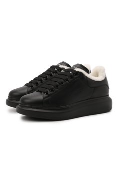 Кожаные кеды oversized ALEXANDER MCQUEEN, арт. 609650/WHVJX, фото 1