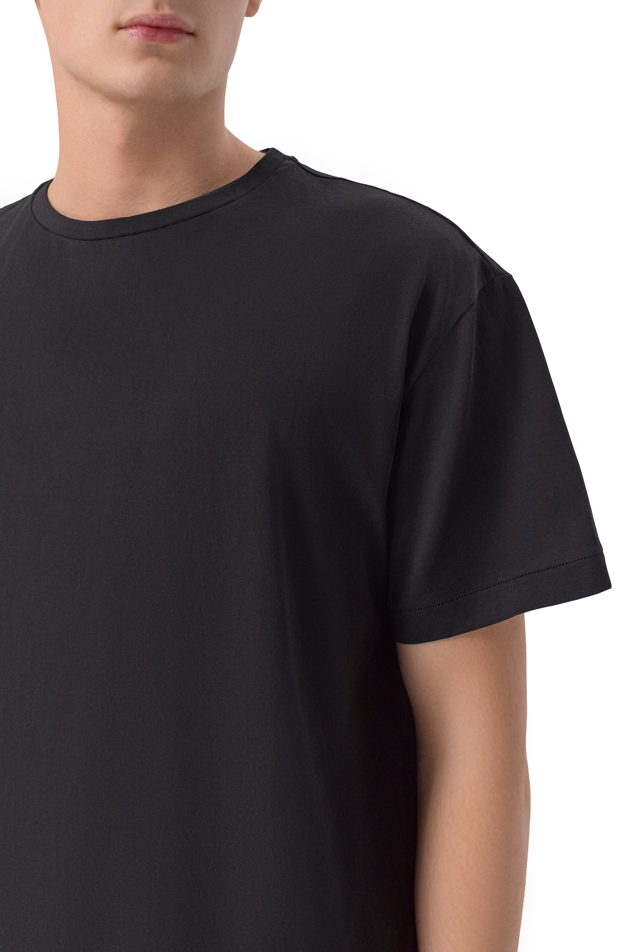 Хлопковая футболка GIORGIO BRATO, арт. TX26S1908C0TM, фото 5