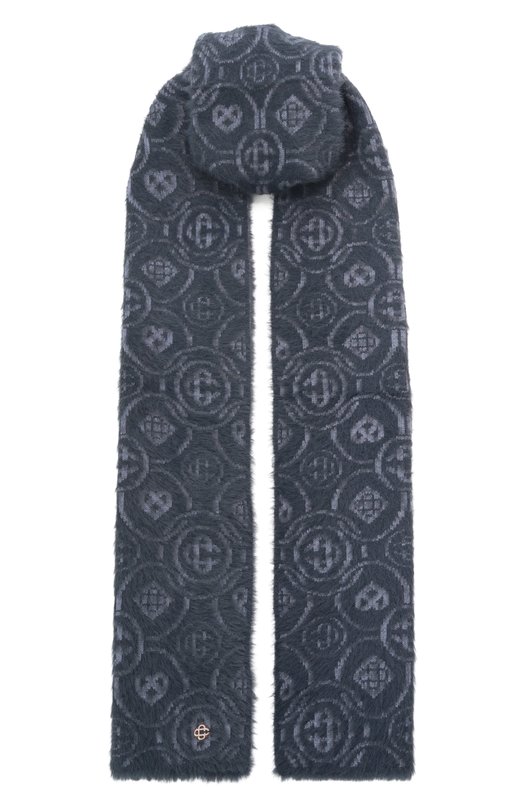 Шарф Casablanca A-AW25-ACC-274-01 Синий A-AW25-ACC-274-01