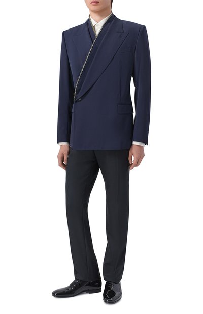 Мужской шерстяной пиджак DOLCE & GABBANA, арт. G2RR6Z/FUBGB