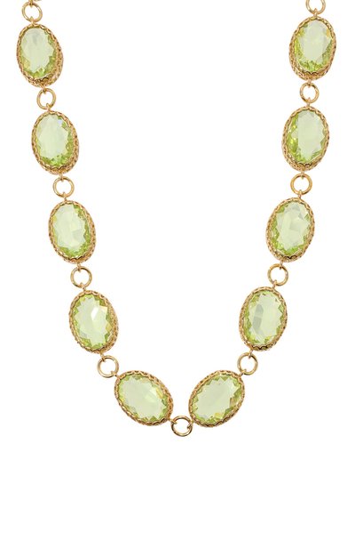 Колье ANTON HEUNIS светло-зеленого цвета по цене 23350 руб., арт. PTL1.05, фото 3 Колье ANTON HEUNIS, арт. PTL1.05, фото 3