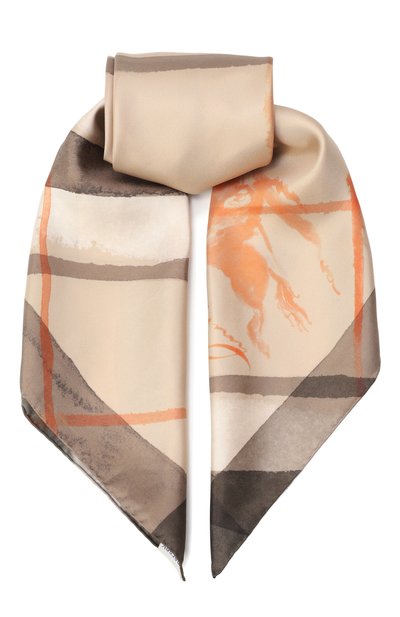 Шелковый платок BURBERRY, арт. 8107301, фото 1