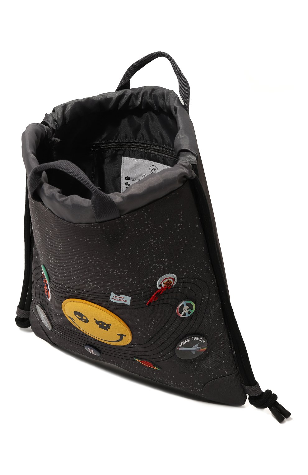 Текстильный рюкзак JEUNE PREMIER темно-серого цвета по цене 8650 руб., арт. Ci023206, фото 3 Текстильный рюкзак JEUNE PREMIER, арт. Ci023206, фото 3