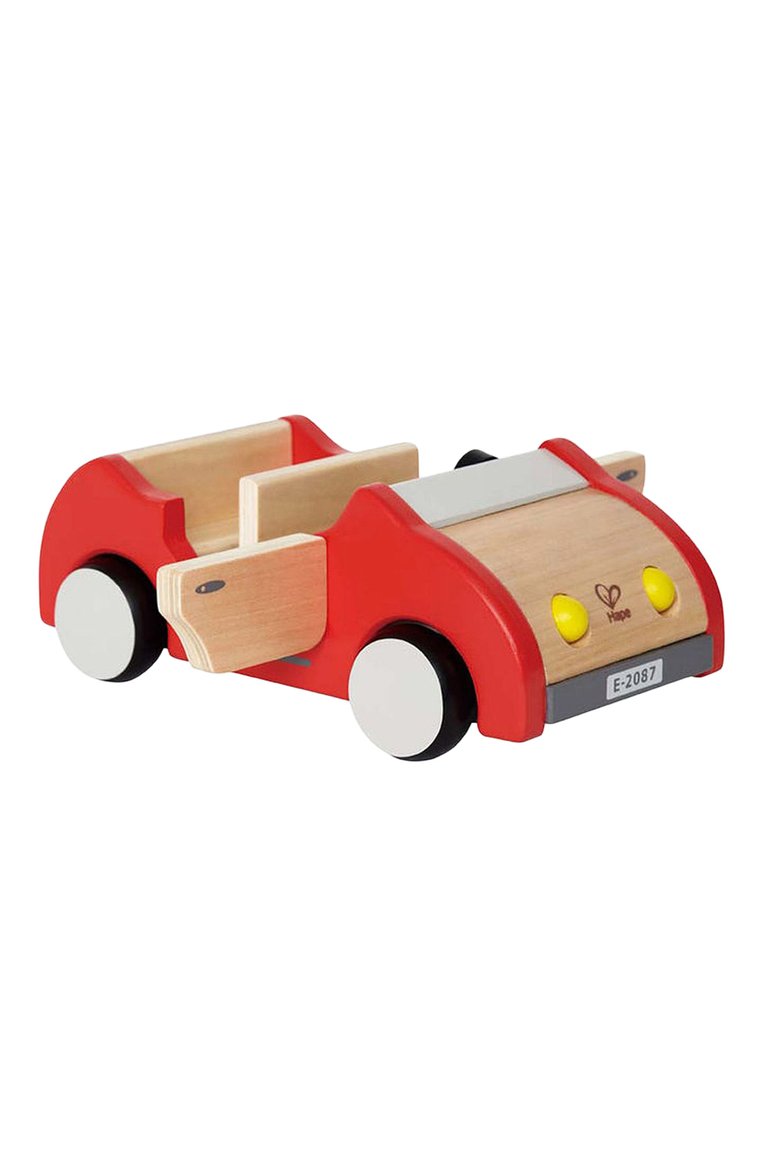 Детского игрушка семейный автомобиль HAPE красного цвета, арт. E3475_HP | Фото 3 (Нос: Не проставлено; Региональные ограничения белый список (Axapta Mercury): Не проставлено; Игрушки: Машинки - легковые)