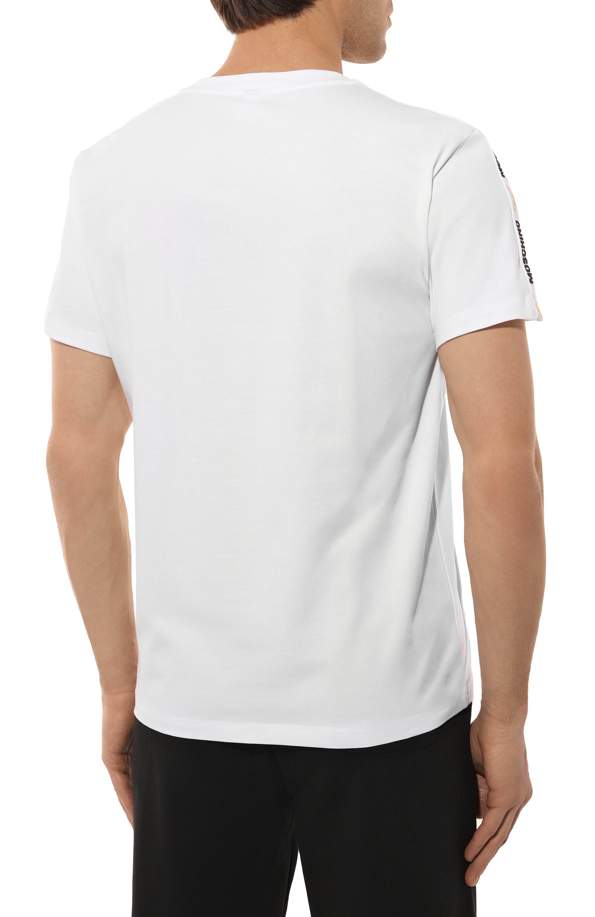 Хлопковая футболка MOSCHINO, арт. A0701/4406, фото 4