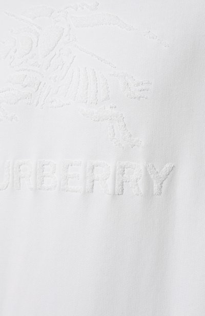 Хлопковый свитшот BURBERRY, арт. 8072758, фото 5