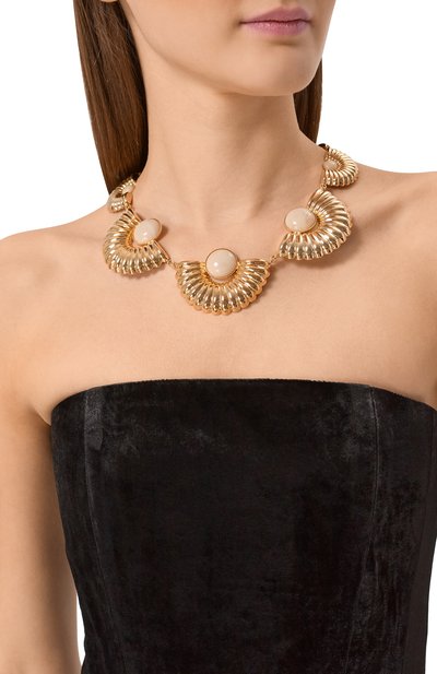 Колье ANTON HEUNIS золотого цвета по цене 38800 руб., арт. ETK1.42, фото 2 Колье ANTON HEUNIS, арт. ETK1.42, фото 2