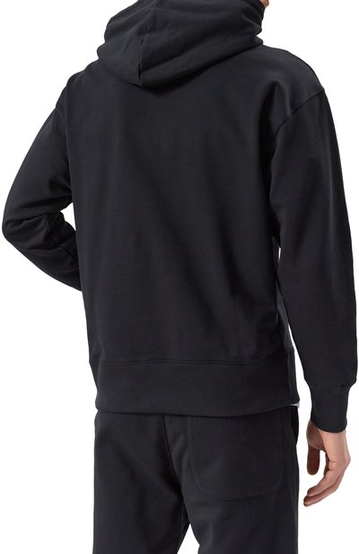 Хлопковое худи MSGM черного цвета по цене 22450 руб., арт. 2000MM509/300000, фото 4 Хлопковое худи MSGM, арт. 2000MM509/300000, фото 4