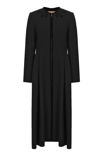 Женское пальто из вискозы и шерсти VALENTINO, арт. 9B3CA8EB/A9A